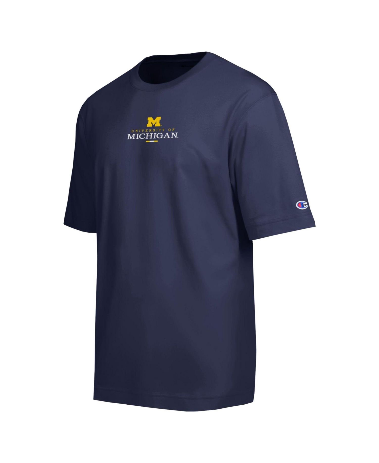 Men's Michigan Wolverines Screen-Print Crew Neck T-Shirt