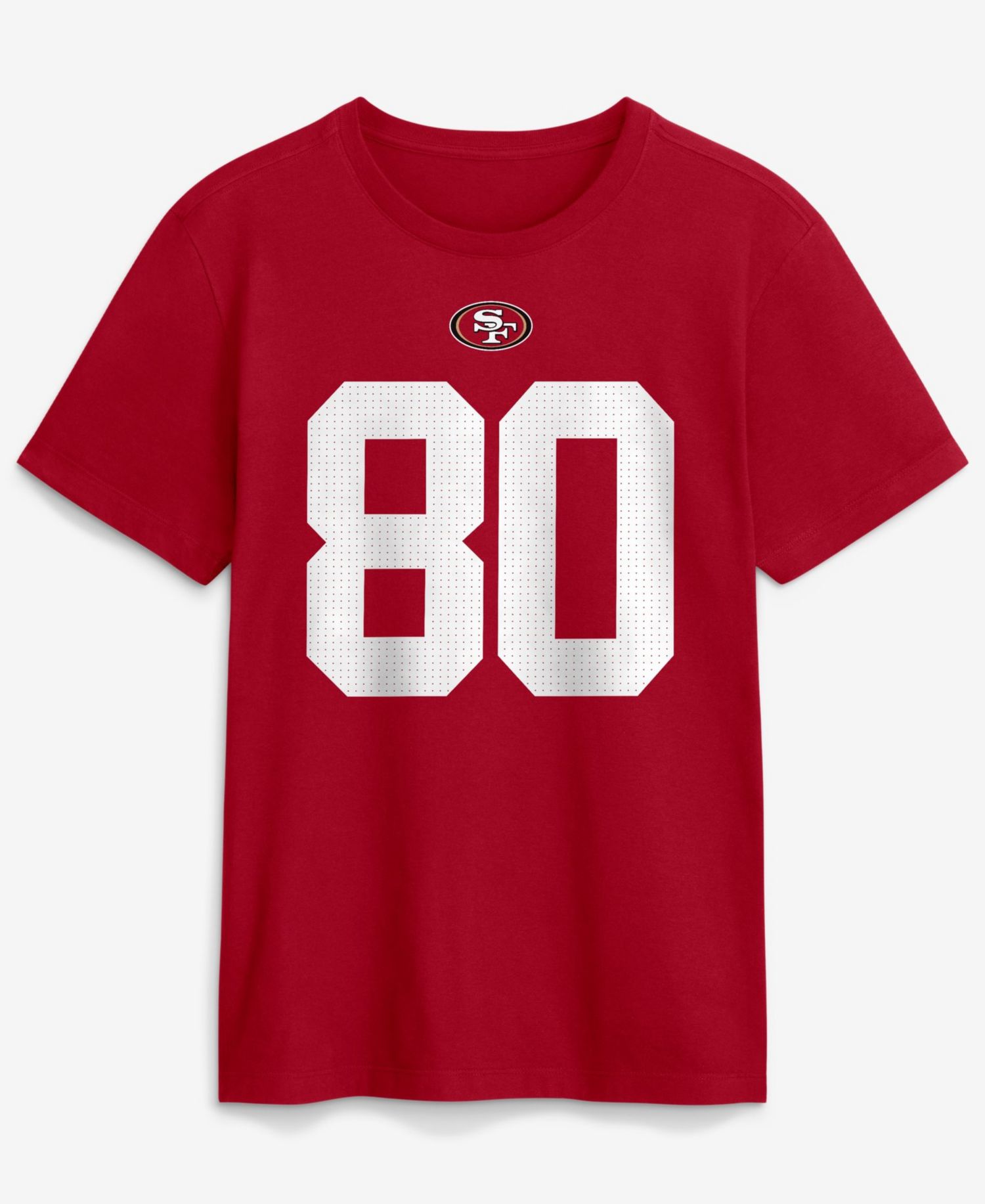 Men's Jerry Rice Retired Name & Number Crew Neck T-Shirt