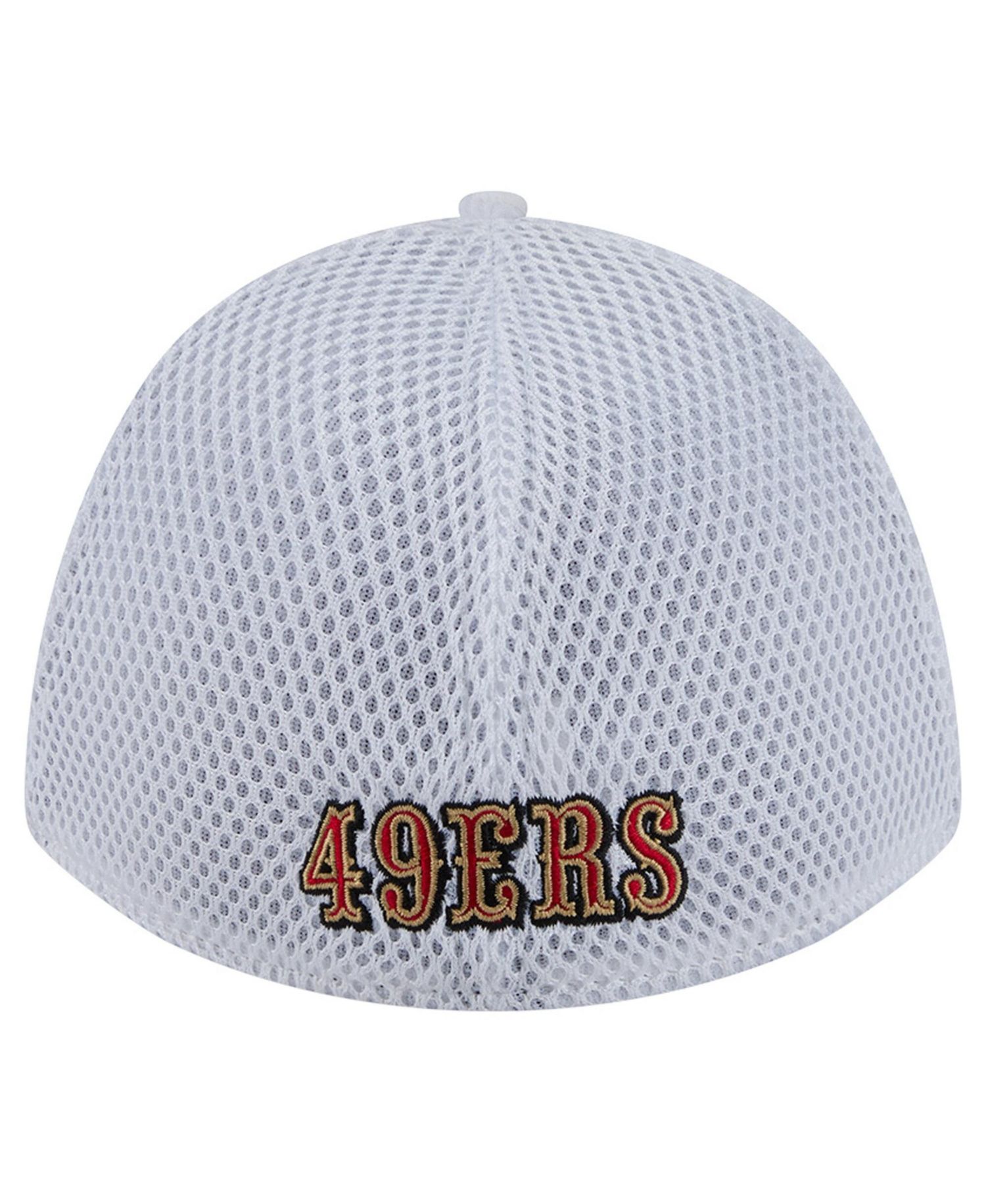 Men's White/Scarlet San Francisco 49ers Dash 39THIRTY Flex Hat