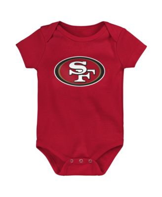 Baby Boys and Girls San Francisco 49ers Short-Sleeve Bodysuit