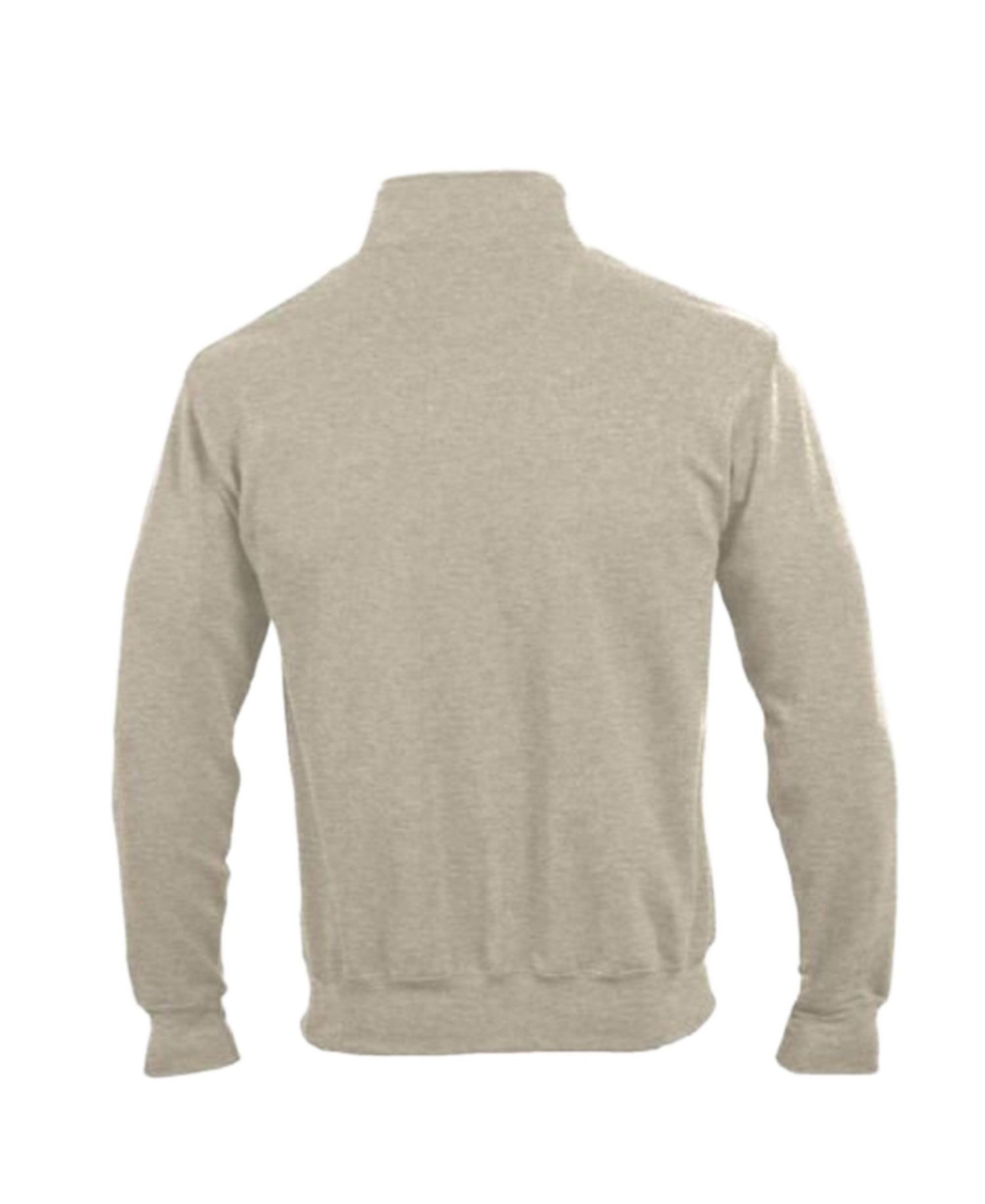 Men's Cream Marquette Golden Eagles Established Date Quarter-Zip Pullover Sweatshirt