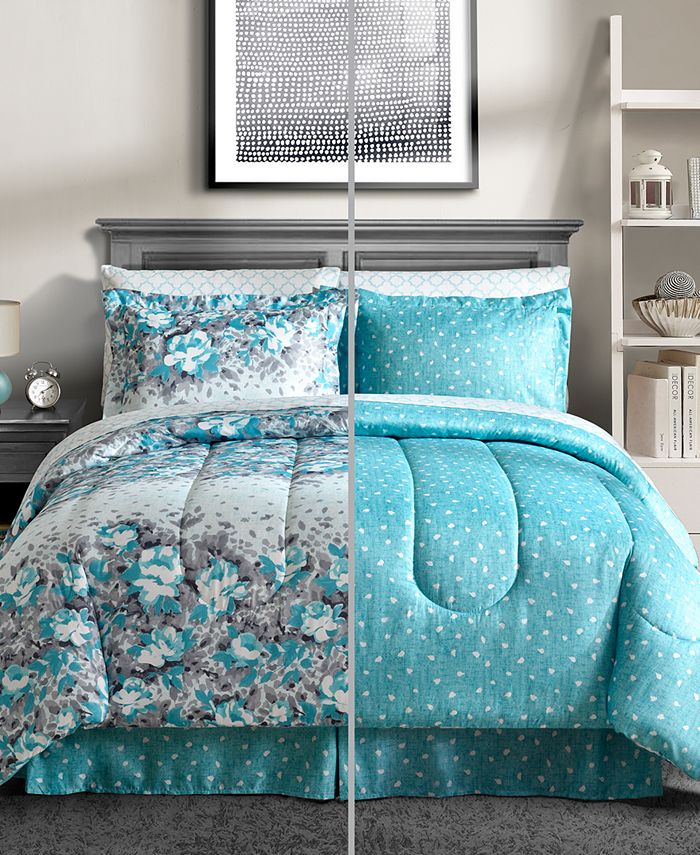 Fairfield Square Collection Gilmore 8Pc. Reversible Queen Bedding