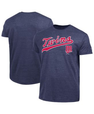 Men's Minnesota Twins Cooperstown Tri-Blend Crewneck T-Shirt