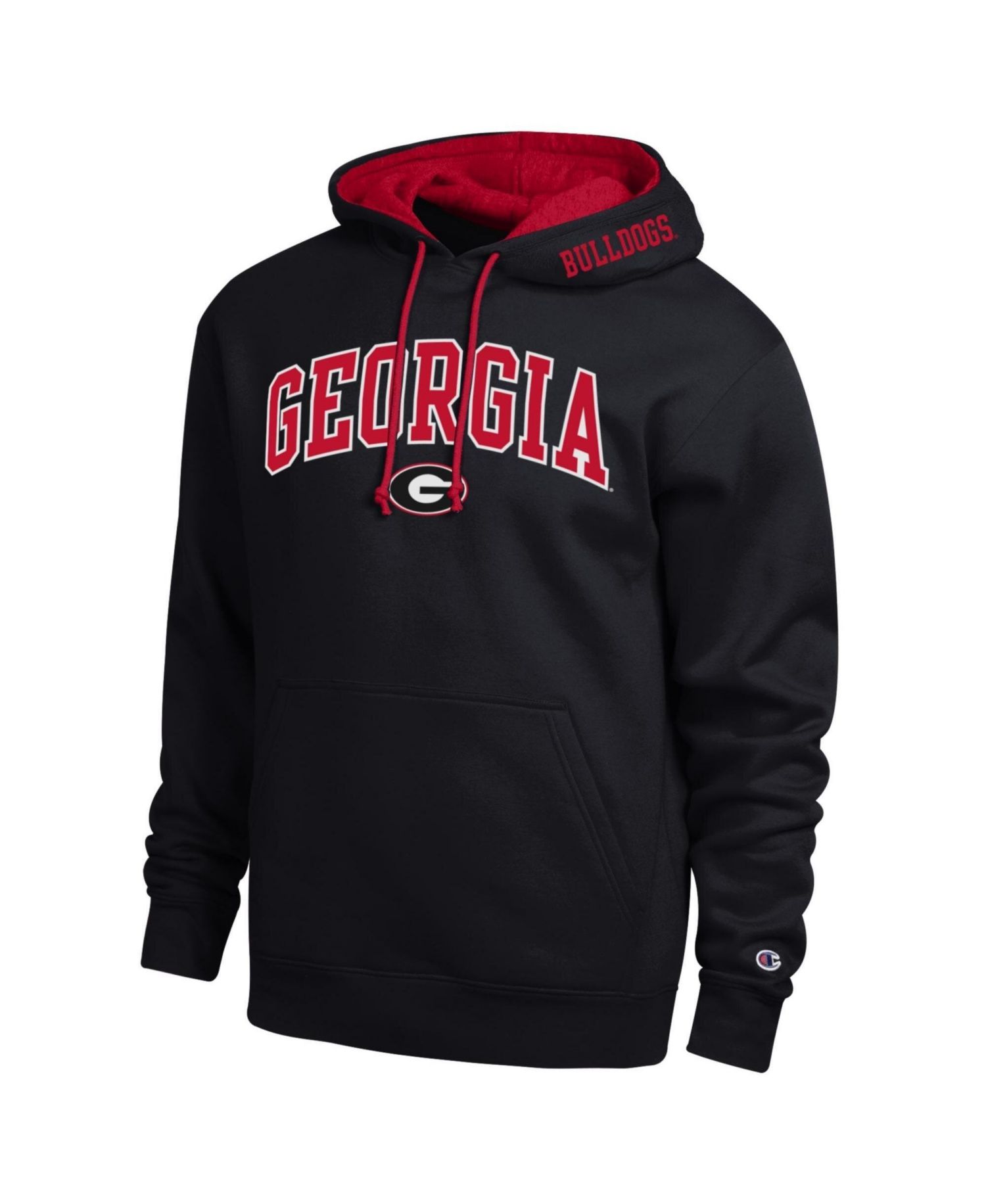 Men's Georgia Bulldogs Arch Tackle Twill Hoodie