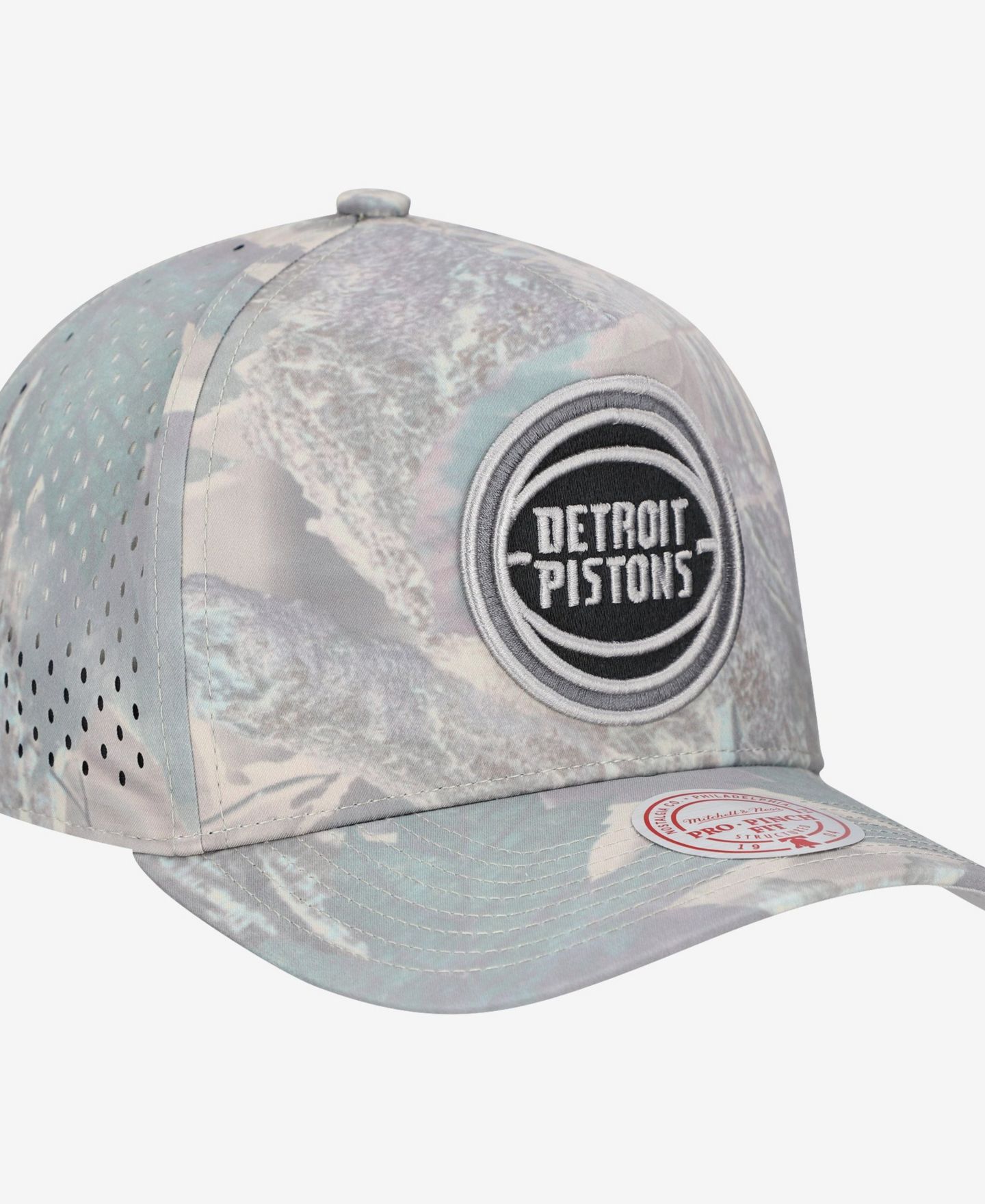 Мужская кепка Mitchell & Ness One Size Detroit Pistons Pro Pinch Snap Closure — фото 3