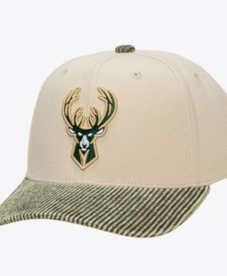 Milwaukee Bucks Washed Corduroy Pro Crown Snapback Hat