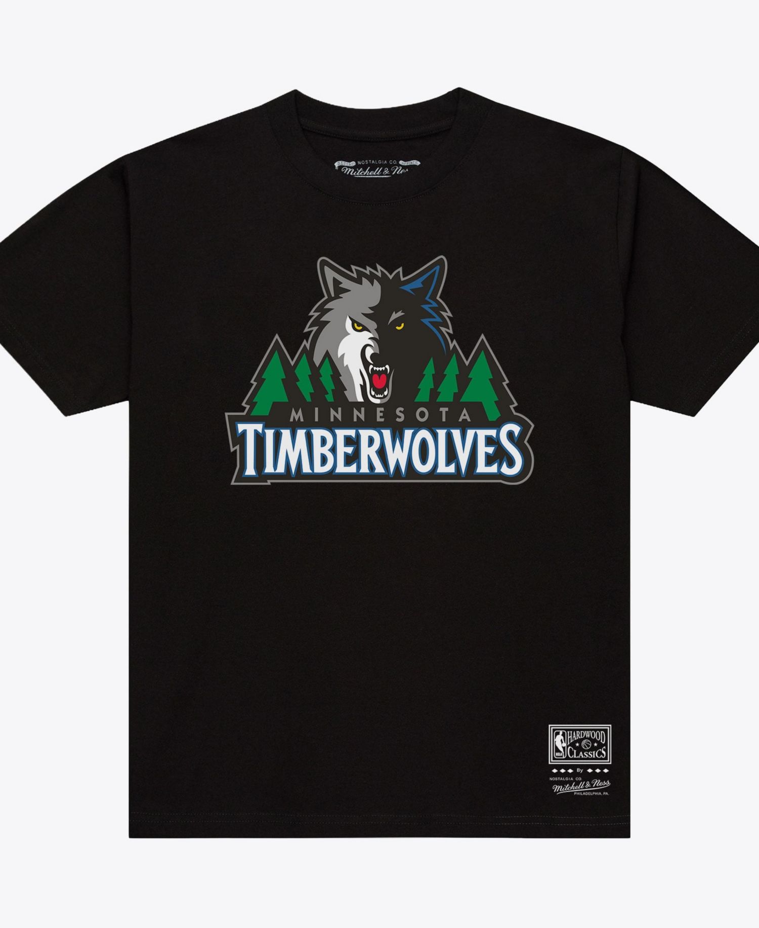 Men's Minnesota Timberwolves Global Standard Screen-Printed Crewneck T-Shirt