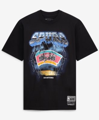 Men's Black San Antonio Spurs Lightning T-Shirt