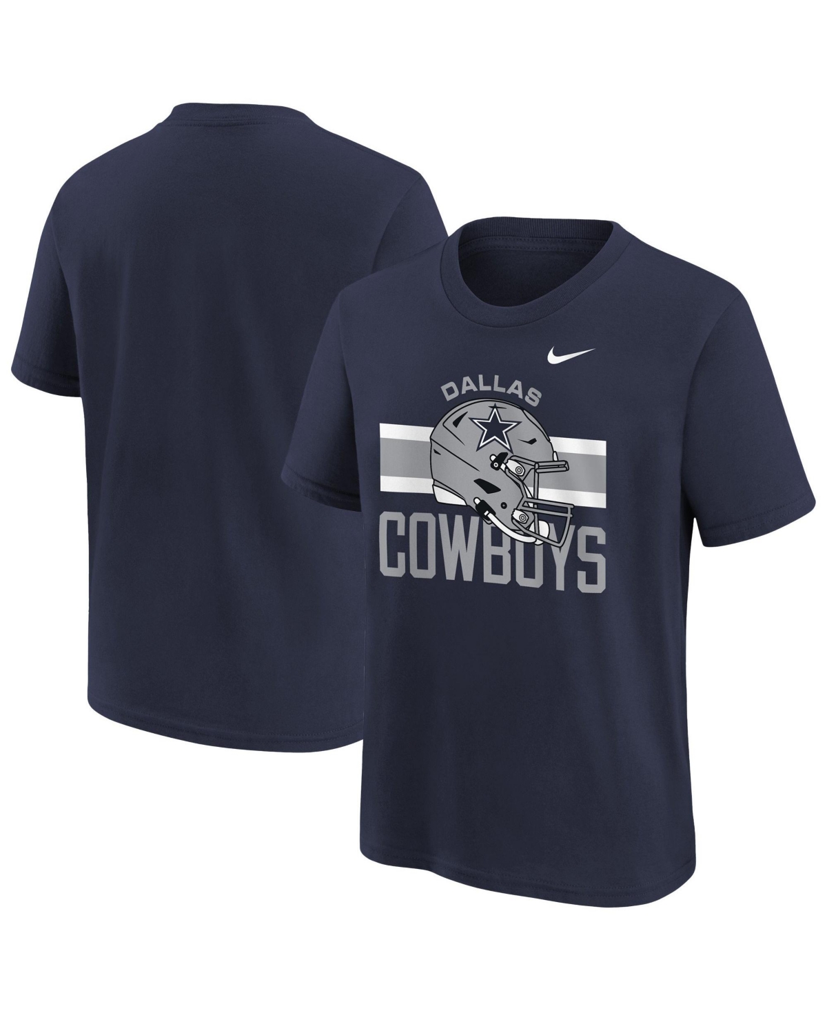 Nike Boys' and Girls' Dallas Cowboys Team Issue Graphic Crewneck T-Shirt