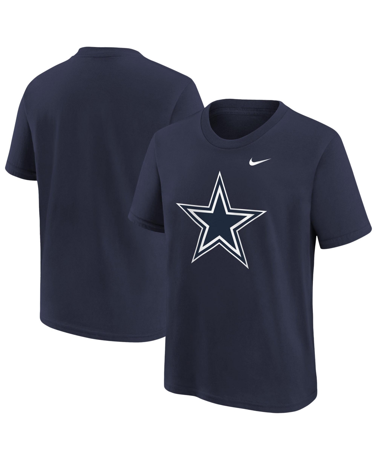 Nike Boys' 4-20 and Girls' 4-16 Dallas Cowboys Logo Tagless T-Shirt