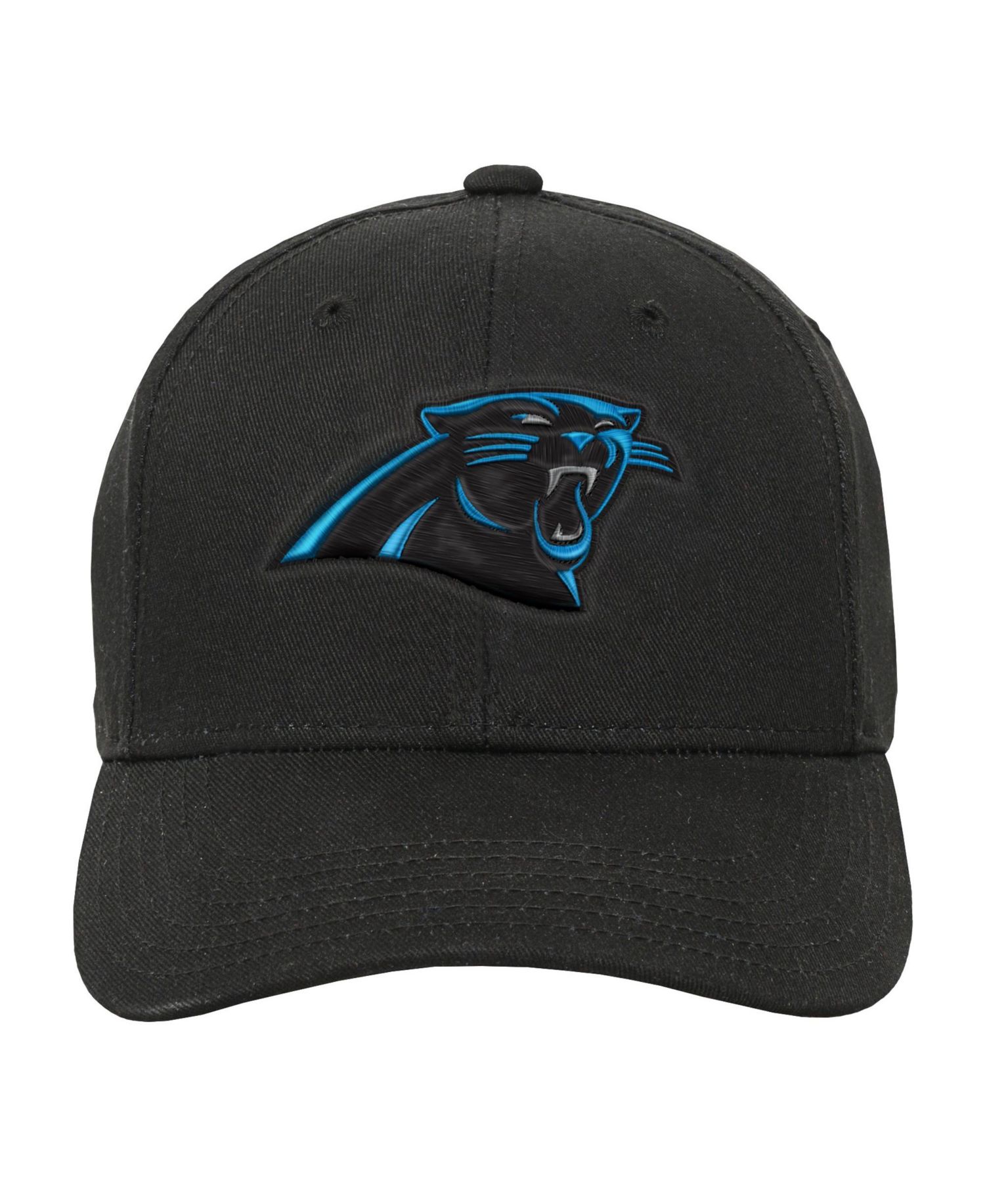 Big Boys and Girls Carolina Panthers Pre-Curved Snapback Hat