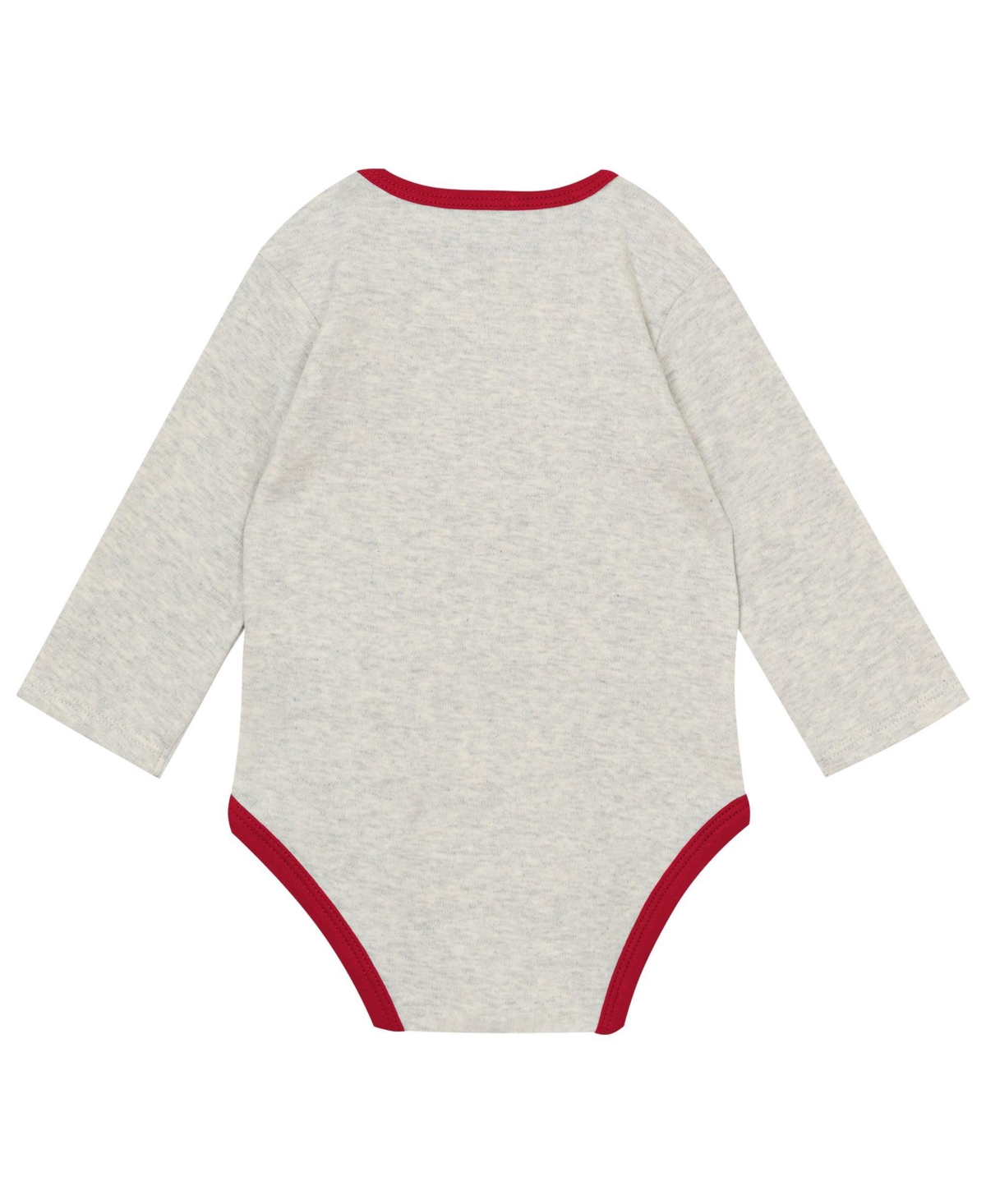 Outerstuff Baby Boys' San Francisco 49ers Huddles Giggles Long-Sleeve Creeper, Pants and Hat, 3-Piece Set