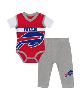 Baby Boys' and Girls' Buffalo Bills Screen-Printed Jersey Bodysuit and Pants Set