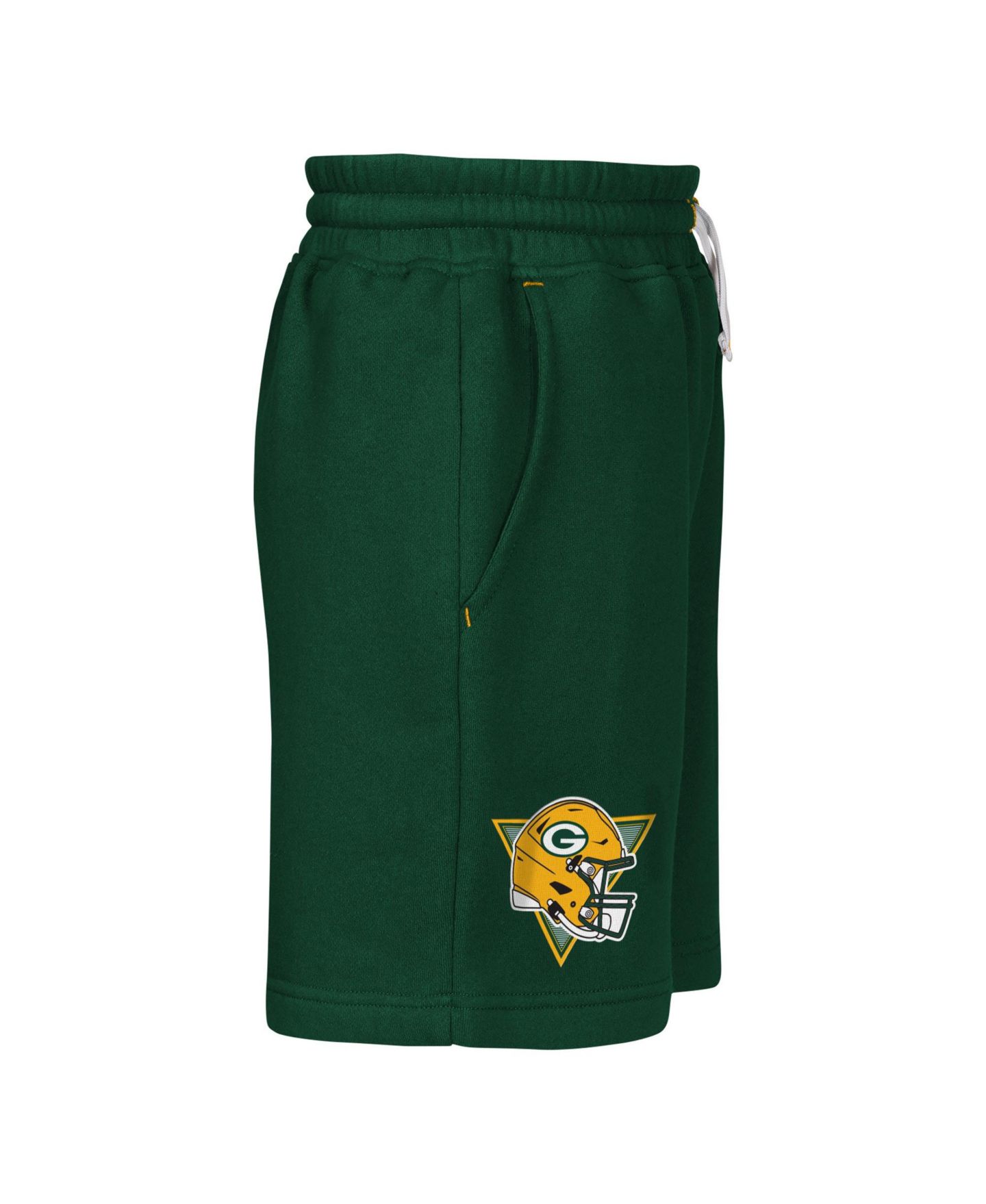 Детские шорты Outerstuff Green Bay Packers Audible Pull-On Brushed Fleece — фото 2