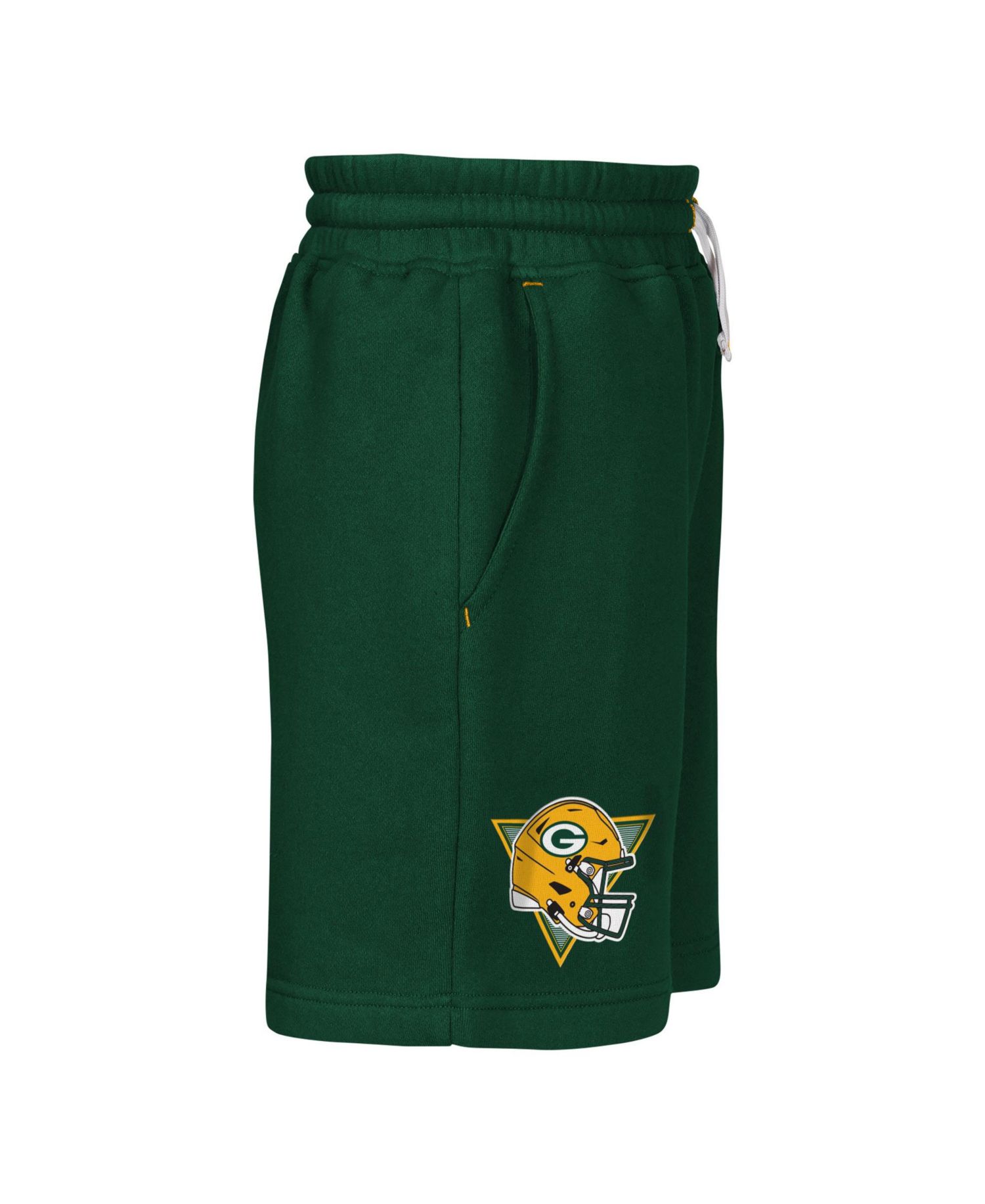 Boys' 4-20 and Girls' 4-16 Green Bay Packers Audible Pull-On Brushed Fleece Shorts