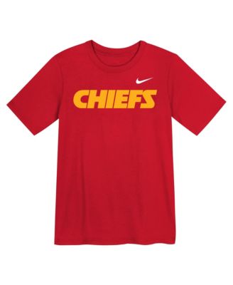 Boys' 2T-5T Kansas City Chiefs Wordmark T-Shirt