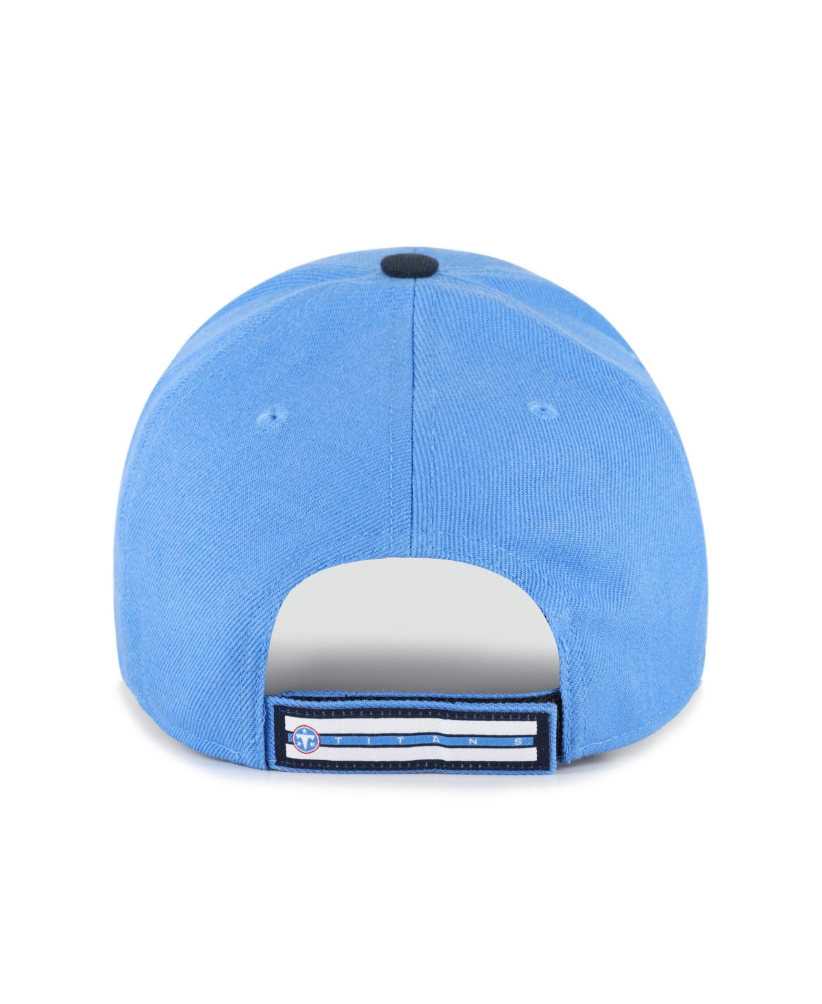 '47 Brand Men's Light Blue Tennessee Titans Throwback Mvp Adjustable Hat