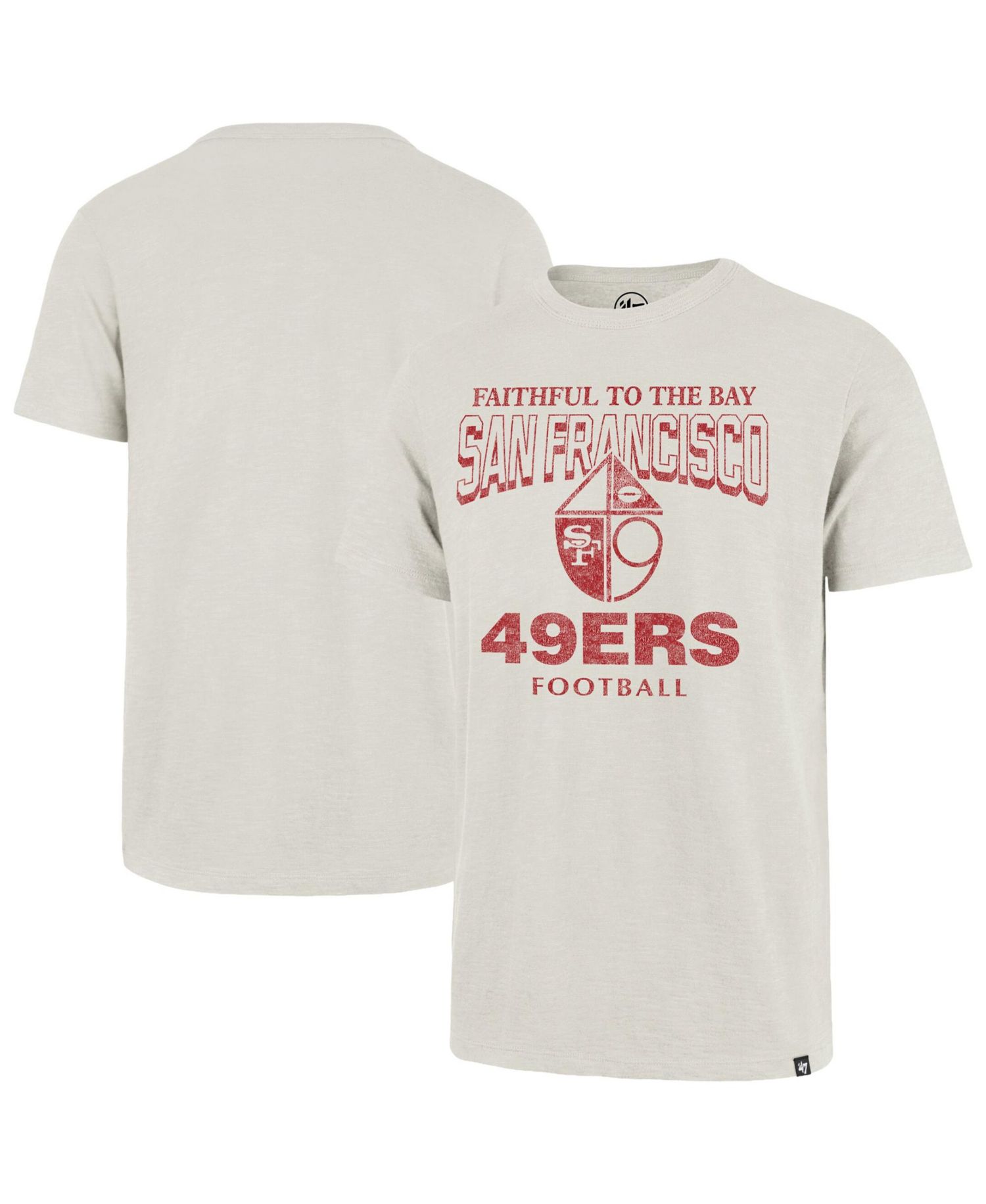 Men's San Francisco 49ers Head On Scrum Slub Distressed T-Shirt