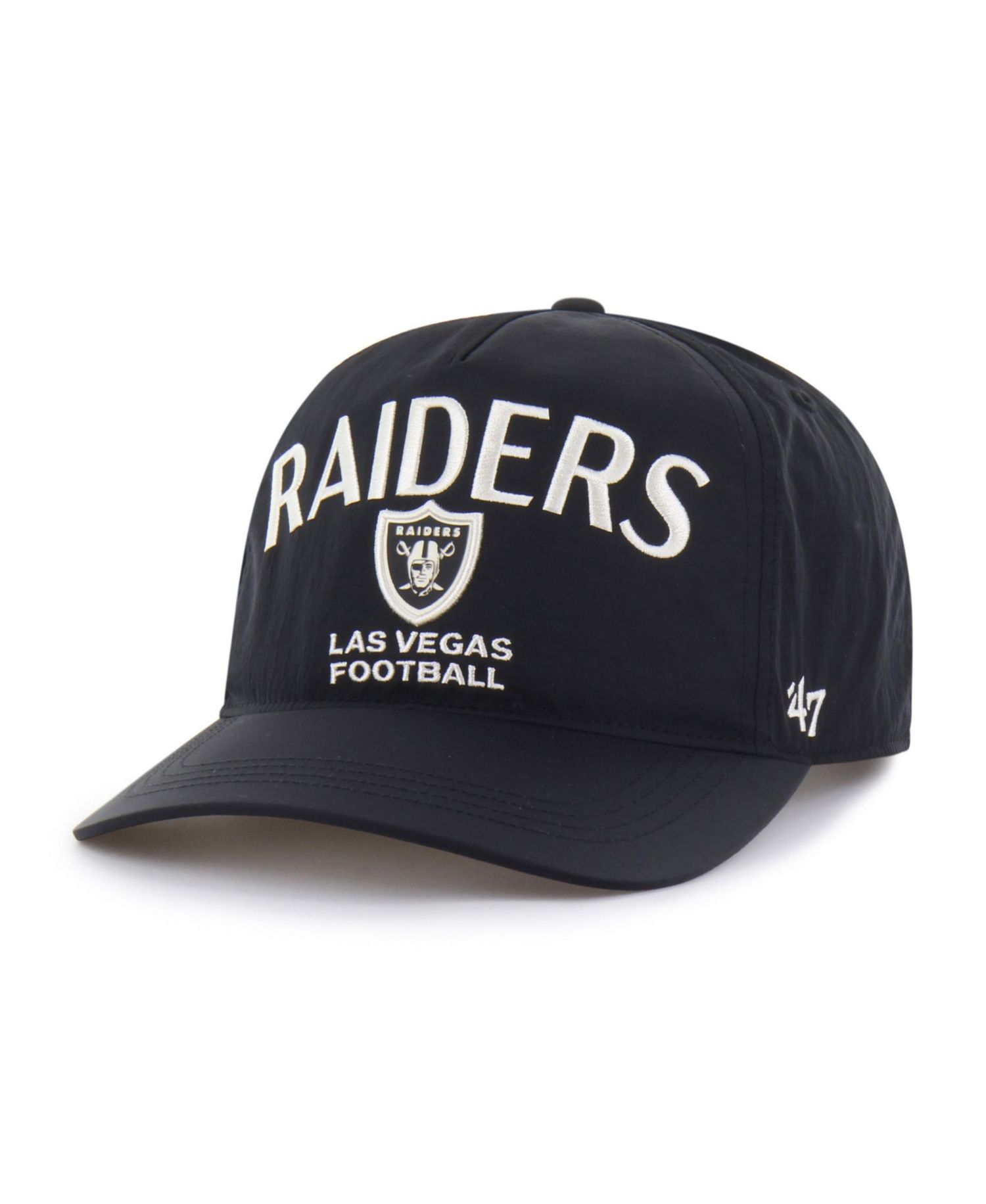 Men's Black Las Vegas Raiders Modernia Hitch Adjustable Hat