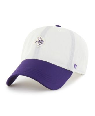 Men's Cream Minnesota Vikings Modernia Clean Up Adjustable Hat