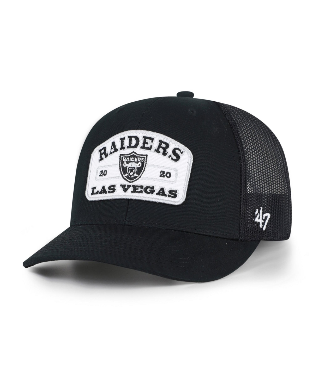 '47 Brand Las Vegas Raiders Adjustable Mesh Roadway Trucker Hat