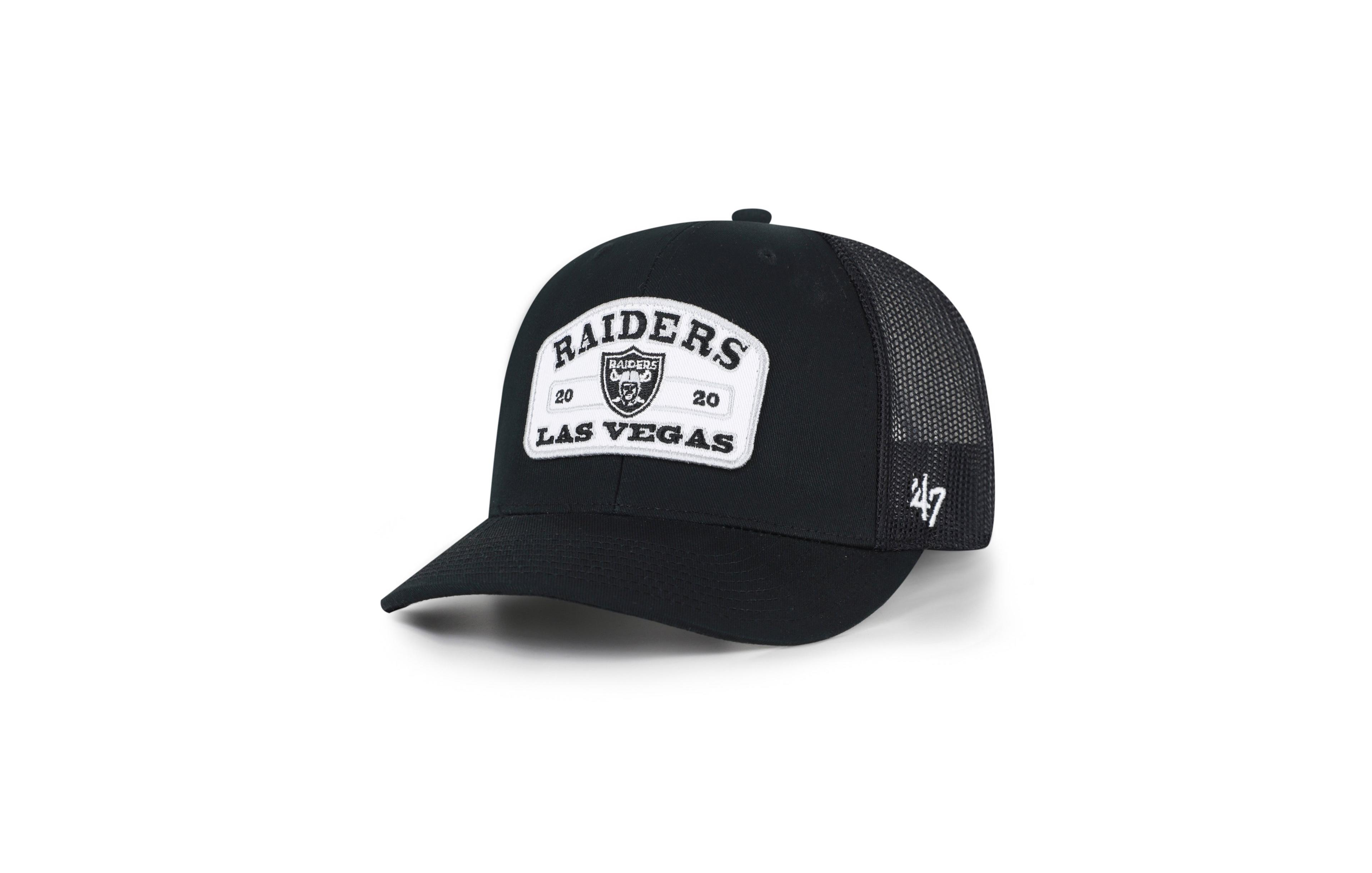 '47 Brand Las Vegas Raiders Adjustable Mesh Roadway Trucker Hat