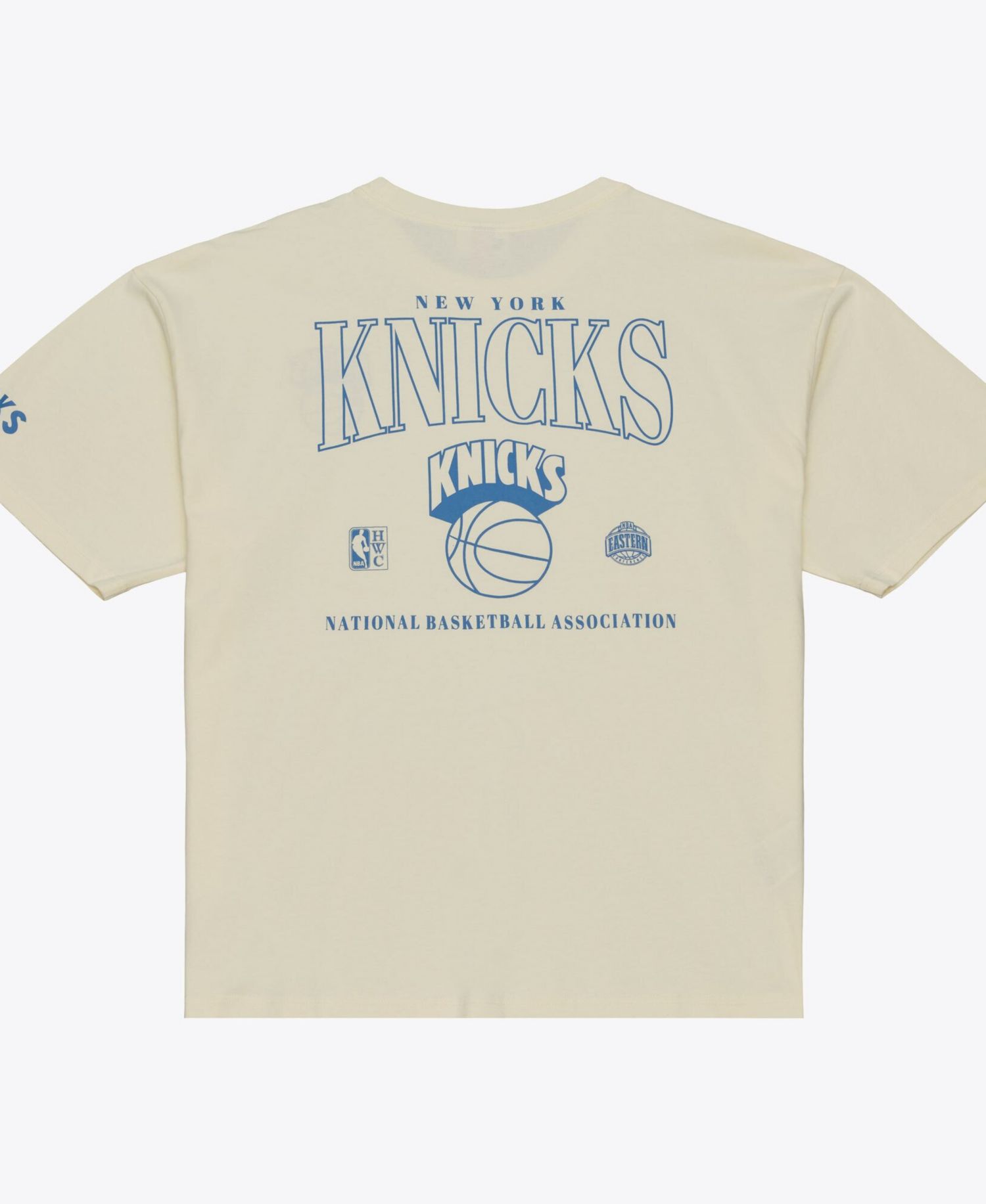 Men's Oatmeal New York Knicks Heritage Hues Oversized T-Shirt