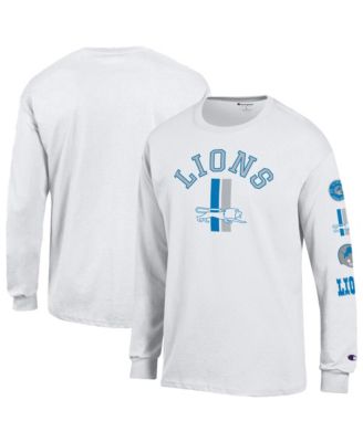 Men's Detroit Lions Long-Sleeve Graphic T-Shirt