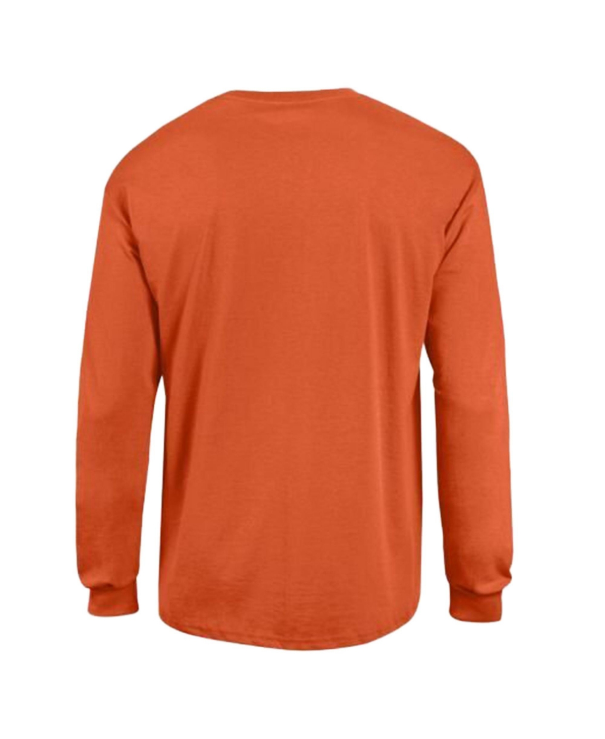 Champion Men's Orange Cleveland Browns Arch Over Logo Long Sleeve T-Shirt