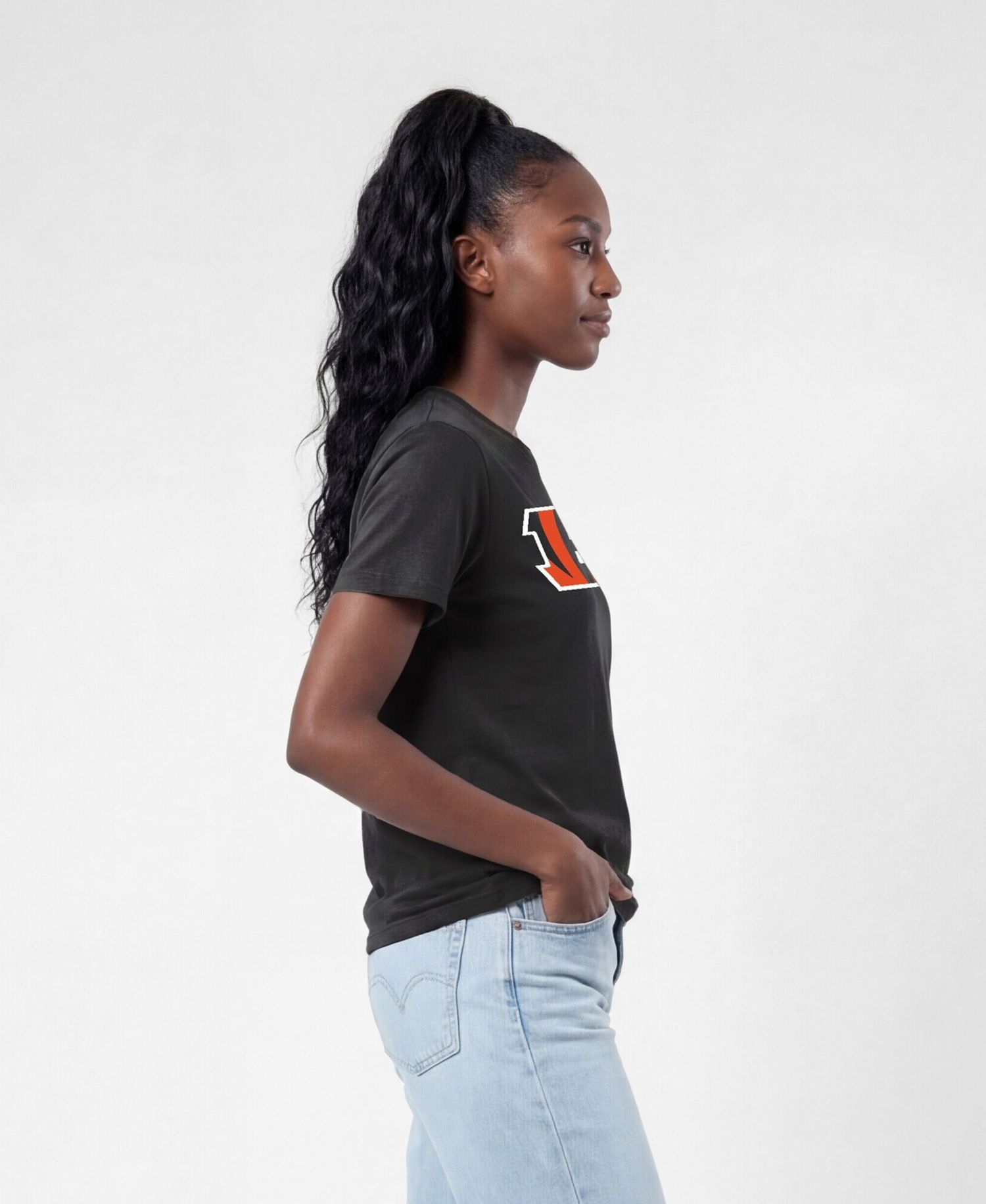 Women's Cincinnati Bengals Screen Print T-Shirt