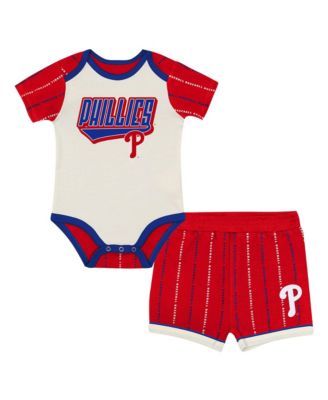 Baby Boys' and Girls' Lead Run Diaper Cover Short-Sleeve Bodysuit and Shorts Set