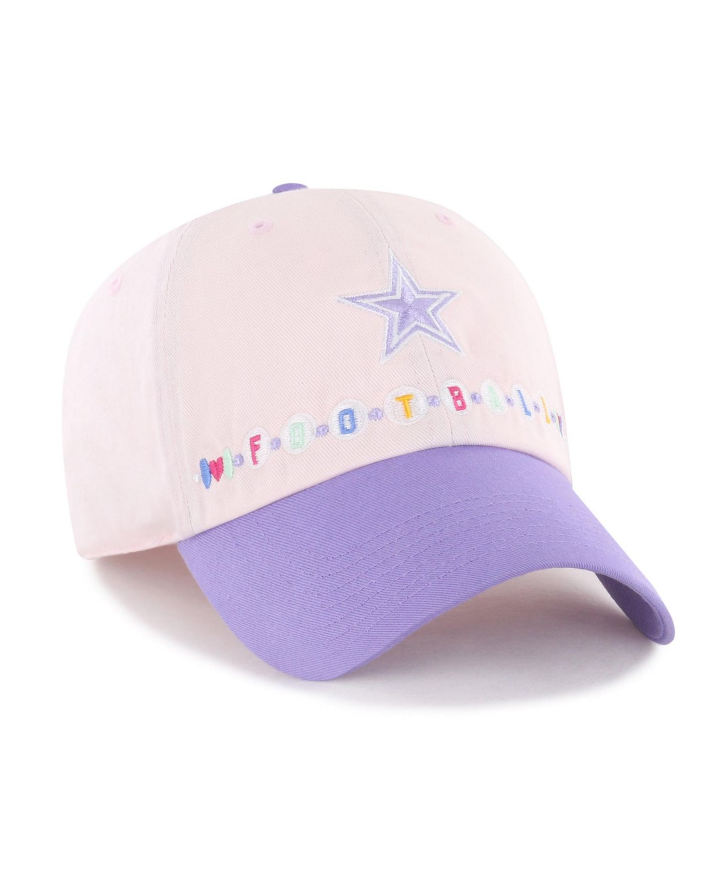 Детский головной убор '47 Brand Dallas Cowboys Clean Up Friendship Bracelet Hat — фото 3