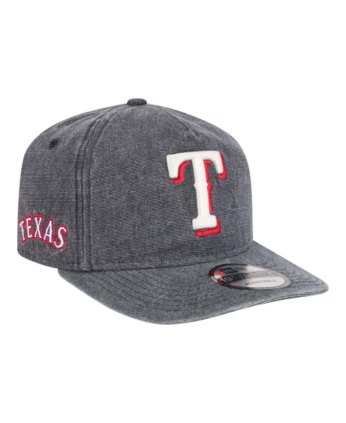New Era Men's Texas Rangers Denim Retro Adjustable 19TWENTY Baseball Cap
