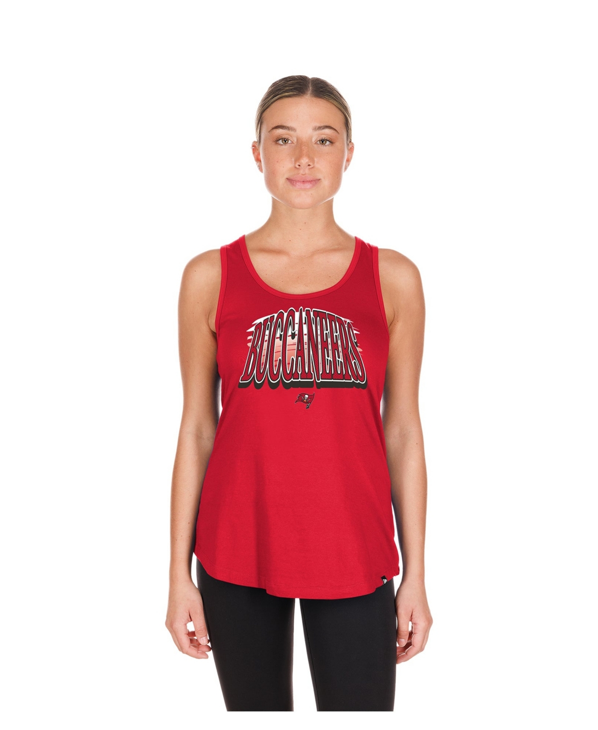 New Era Women's Tampa Bay Buccaneers Sleeveless Scoop-Neck Tank Top - Red