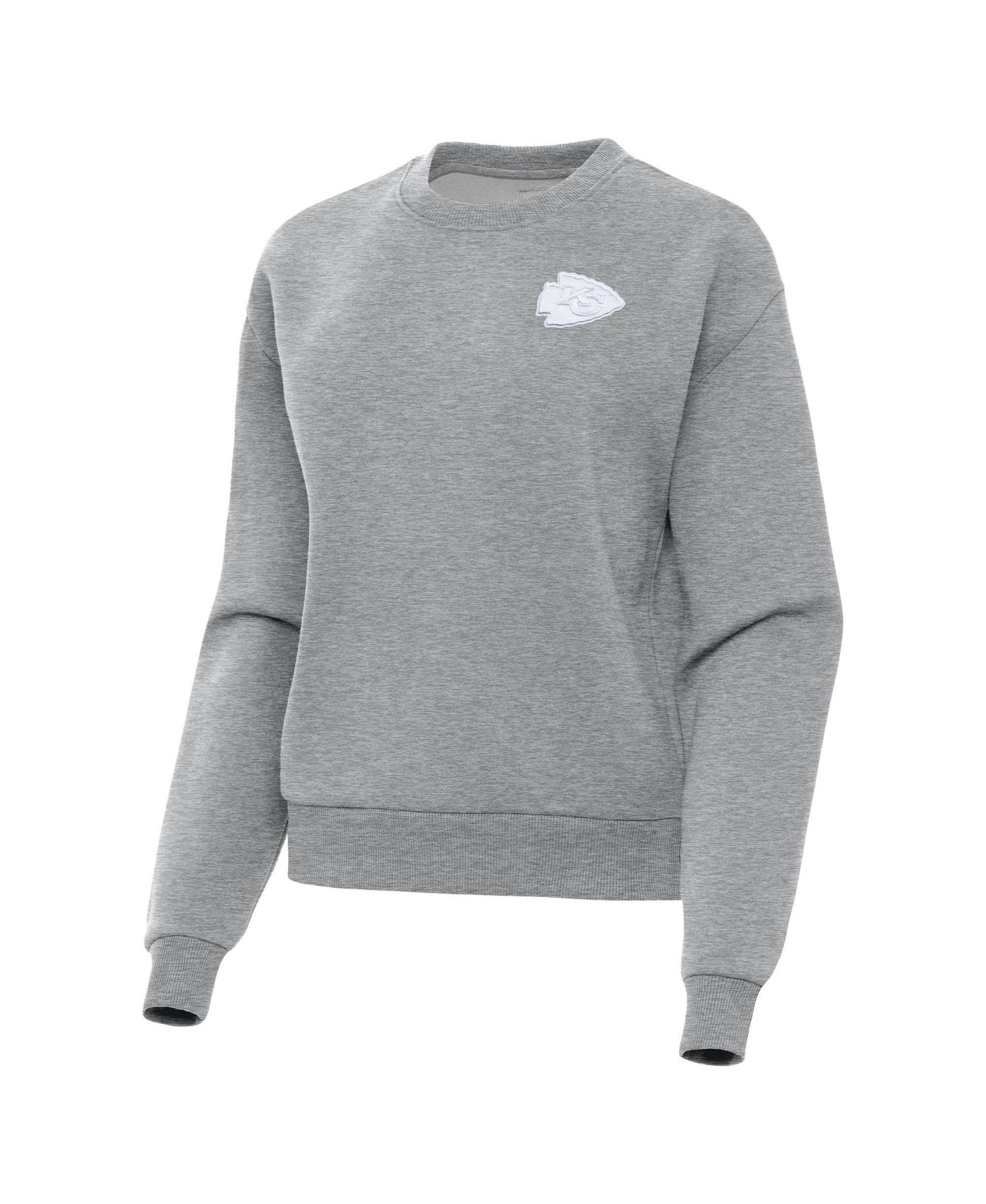 Women's Kansas City Chiefs Crewneck Pullover Sweatshirt