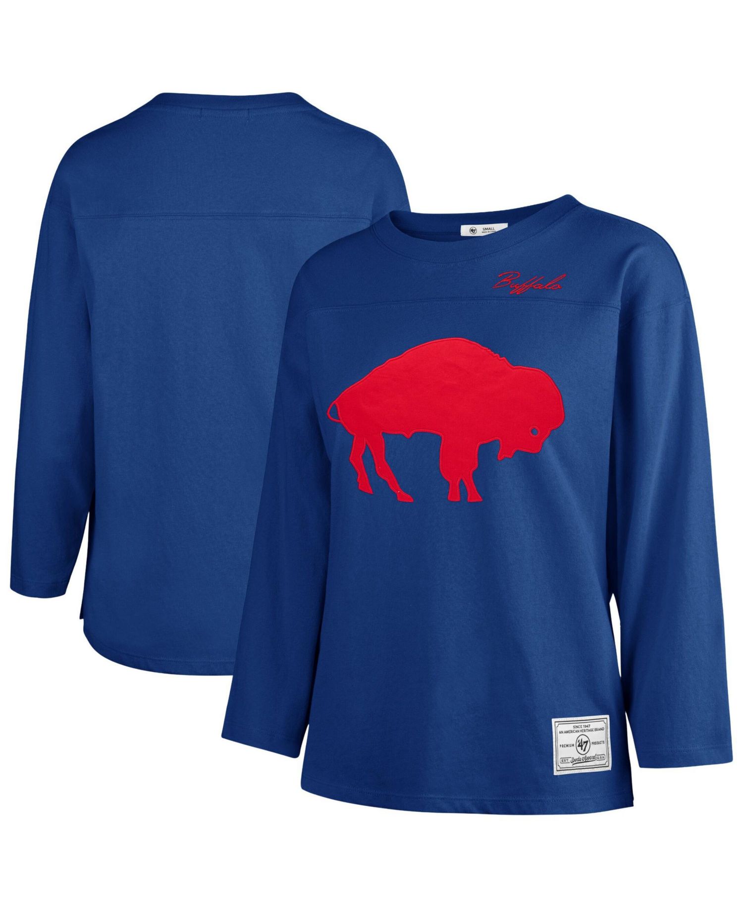 Women's Buffalo Bills Game Nod Timeless Long-Sleeve T-Shirt