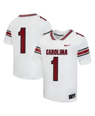 Big Boys' and Girls' South Carolina Gamecocks 1 Road Football Jersey