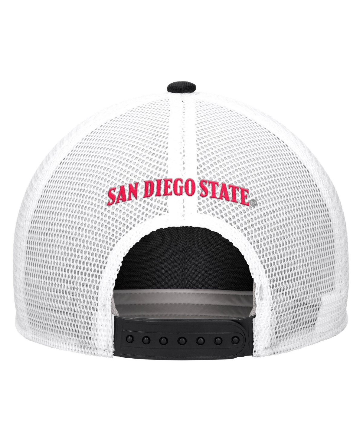 Nike Men's Black San Diego State Aztecs 2026 On-Field Rope Adjustable Trucker Hat