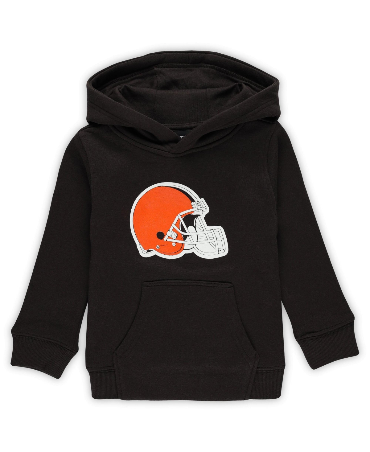 Outerstuff Babies' Toddler Boys' 2t-5t Cleveland Browns Fleece-lined Pullover Hoodie