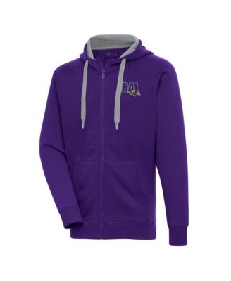 Men's Baltimore Ravens Victory Full-Zip Graphic Hoodie