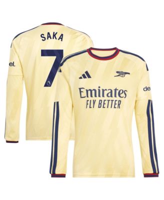 Men's Bukayo Saka Arsenal 2026/27 Third Replica Long-Sleeve Jersey