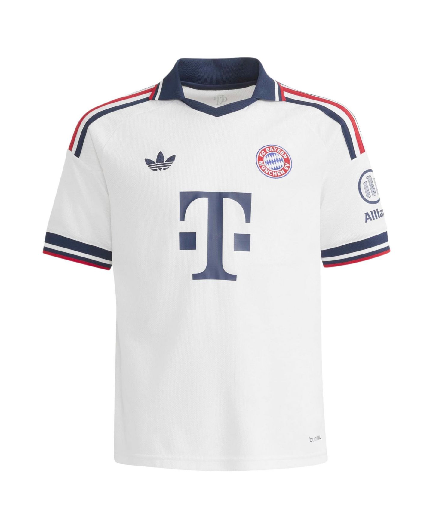 Детское джерси adidas Big Boys and Girls Jamal Musiala White Bayern Munich 2026/27 Away Replica Jersey — фото 3