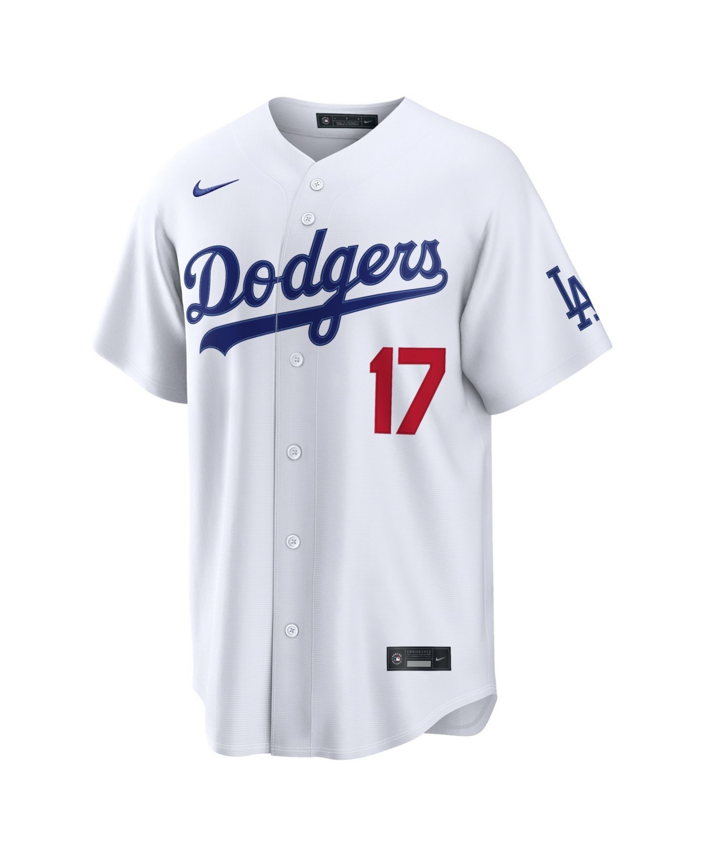 Мужской топ Nike Shohei Ohtani White Los Angeles Dodgers Home Stadium Jersey, цвет: Белый — фото 9