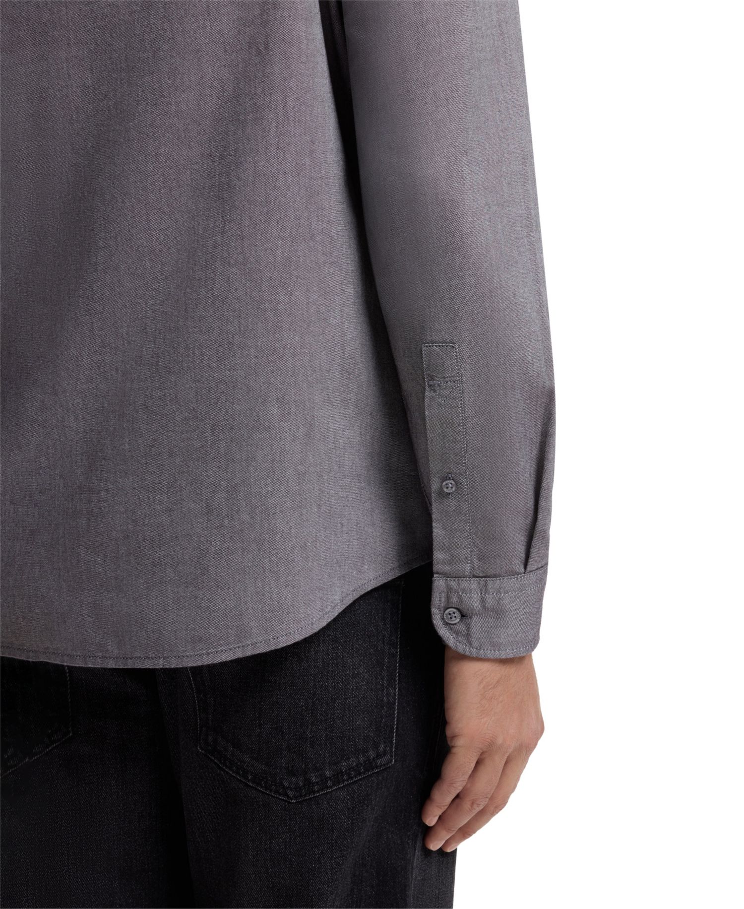 Men's Oxford Cotton Regular-Fit Button-Down Dress Shirt