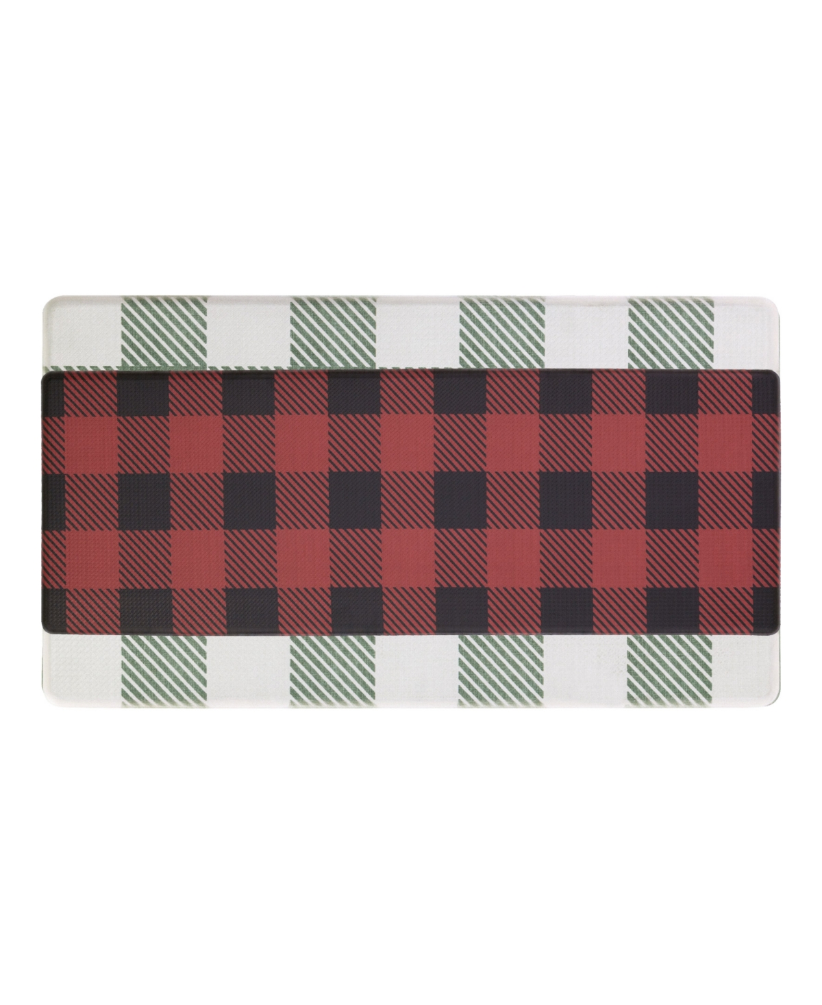 Eddie Bauer Buffalo Check Non-Slip Kitchen Mat