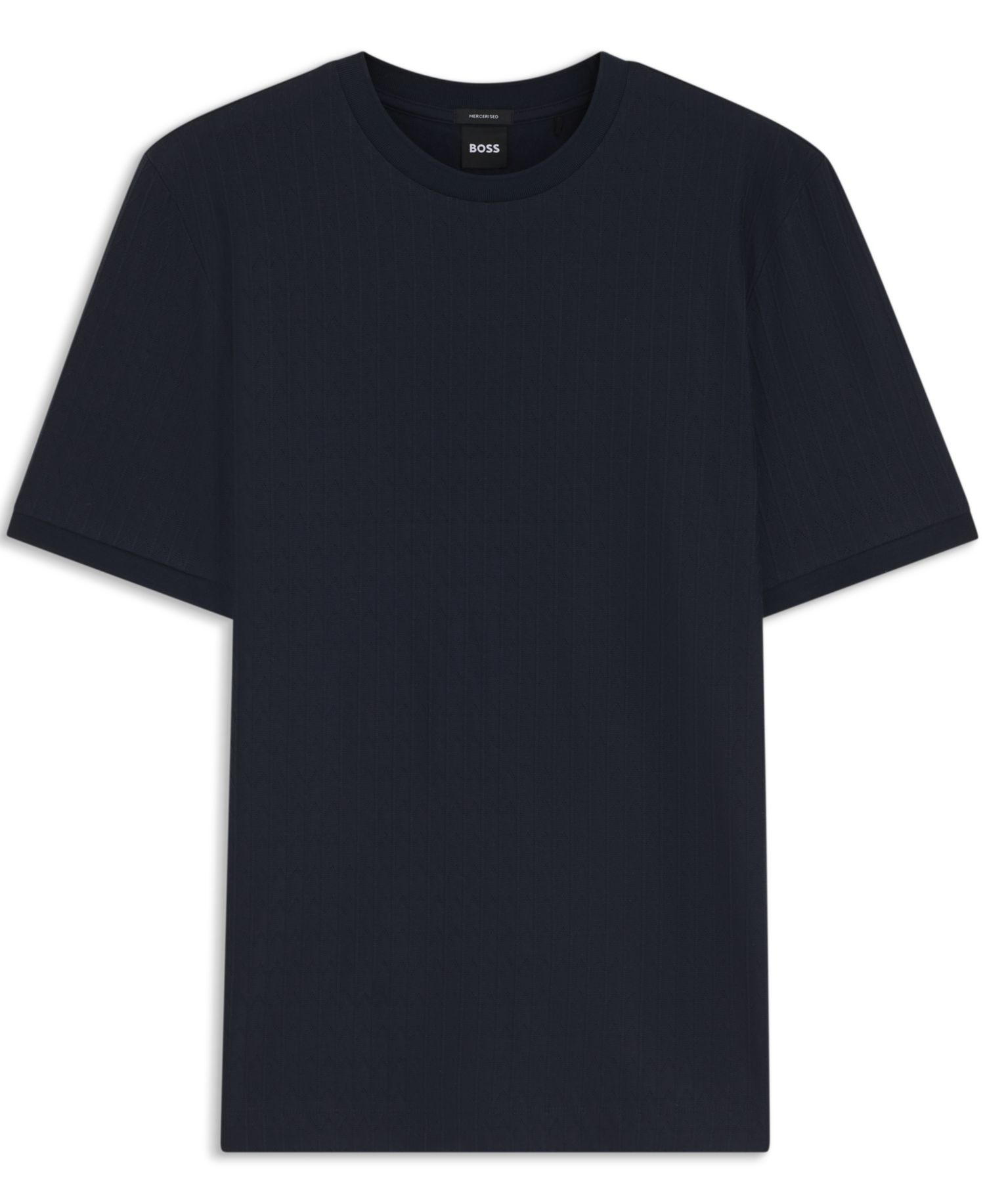BOSS by Men's Cotton Jacquard Regular-Fit T-Shirt