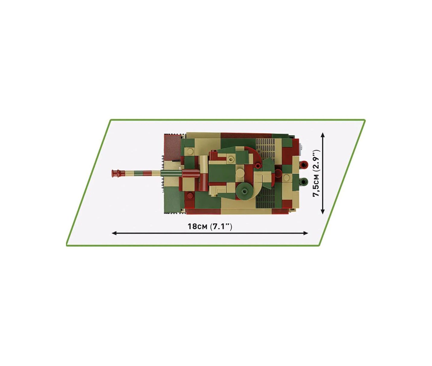 Детские конструкторы COBI Musee des Blindes Collection Pz.Kpfw. VI Tiger Ausf. E 2-in-1, 422 pieces — фото 4