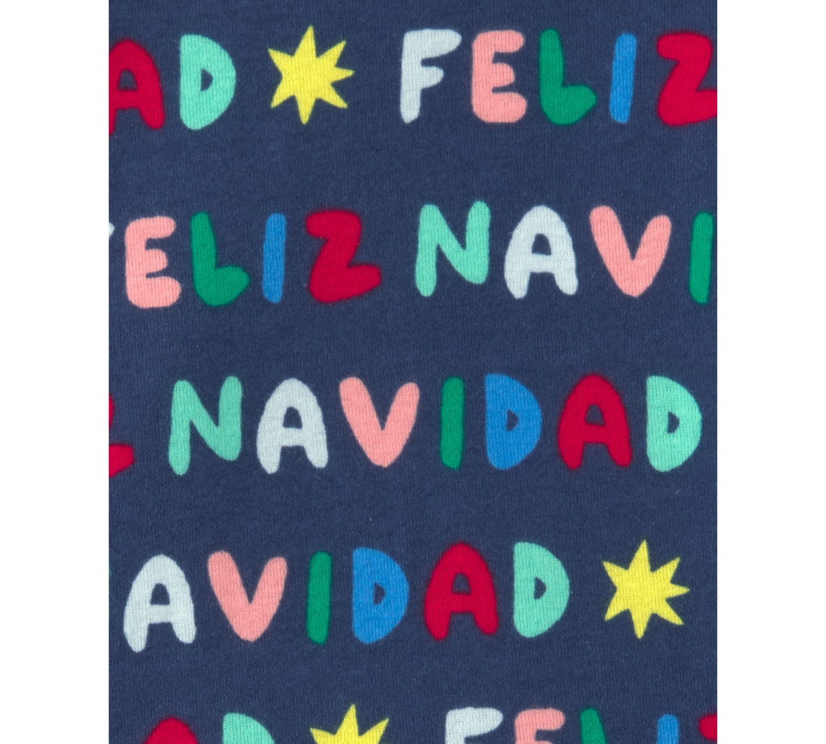 Carter's Toddler Boys' 2T-5T Feliz Navidad Long-Sleeve Snug-Fit Top and Pants, 2-Piece Pajama Set