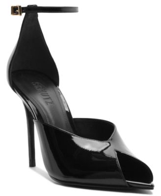 Women's Ingrid Lace Ankle Strap Pumps