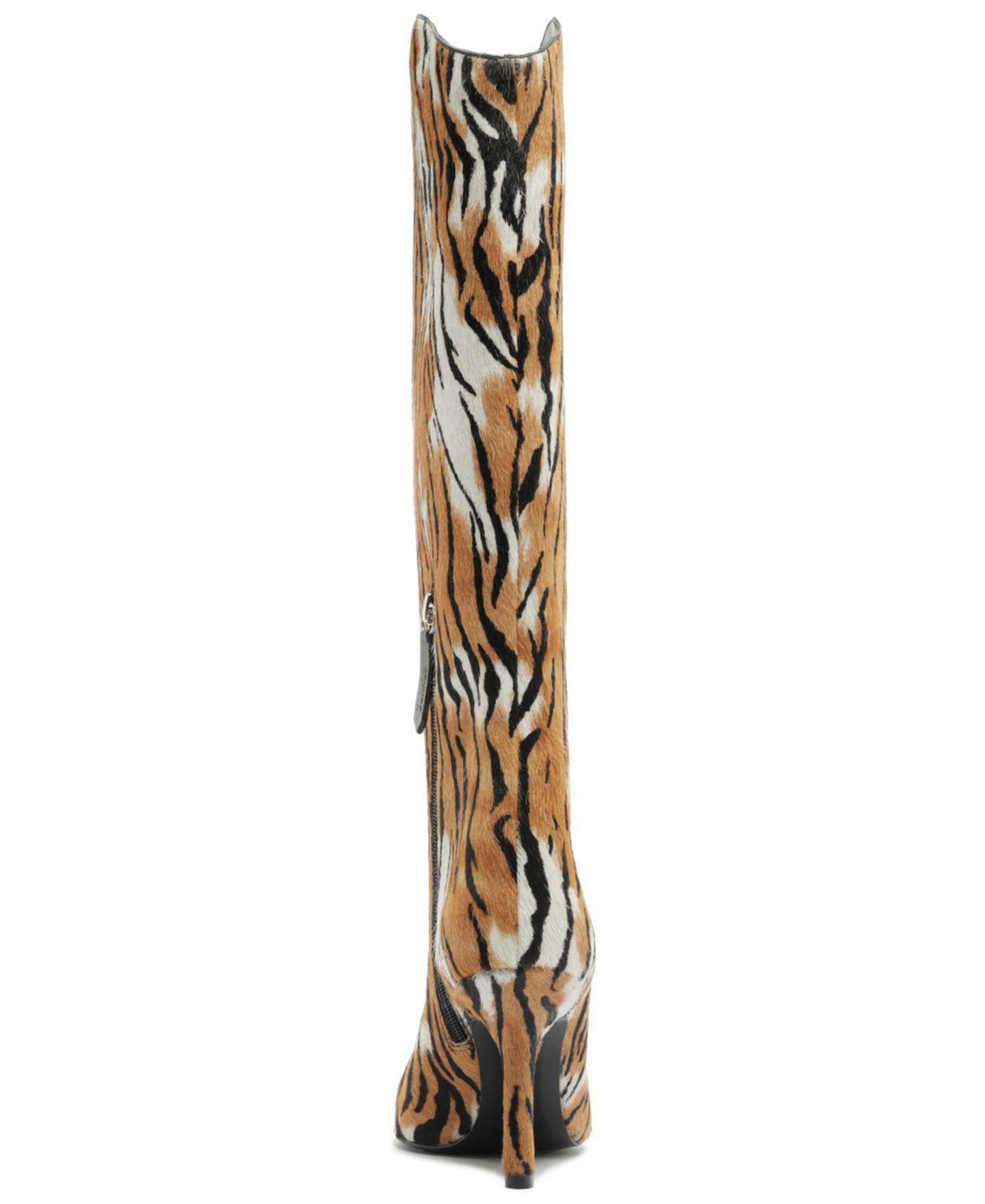 Женские ботинки Schutz Mary Ellen Heeled Pointed Toe Tall Dress Boots, цвет: С принтом — фото 3